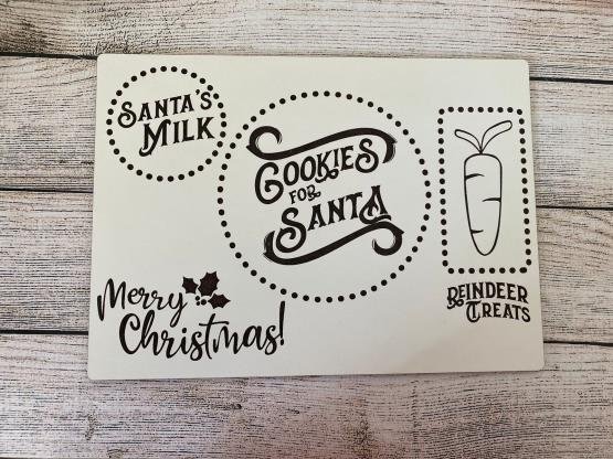 CHR001.jpg Handcrafted Christmas Keepsake - CHR001 (PLEASE STATE WHICH DESIGN AND WHITE OR BROWN) - Image 1