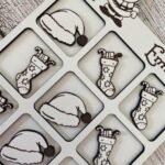 Handcrafted Christmas Keepsake - CHR003 (KEY AND BOARD ( KEY ALONE R20))
