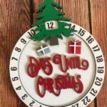 Handcrafted Christmas Keepsake - CHR042 (WITH AN EASEL)