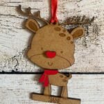 Handcrafted Christmas Keepsake - CHR043 (WITH AN EASEL)