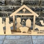 Handcrafted Christmas Keepsake - CHR057 (45CM LONG)