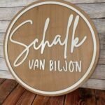 Personalised Name Sign - NS04 (30cm)