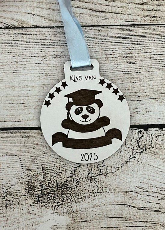 TR017.jpg Teacher & Graduation Plaque / Trophy - TR017 (WOODEN MEDALS - WITHOUT RIBBON) - Image 1