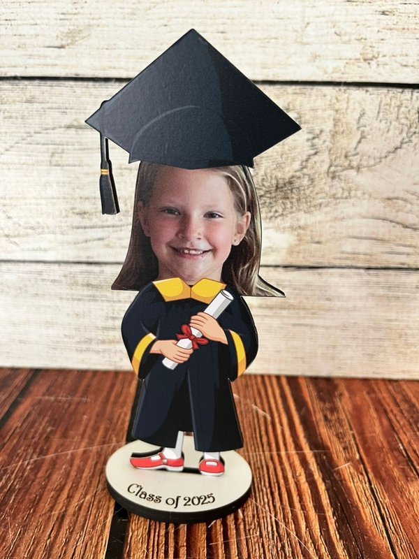 TR018.jpg Teacher & Graduation Plaque / Trophy - TR018 (10cm) - Image 1