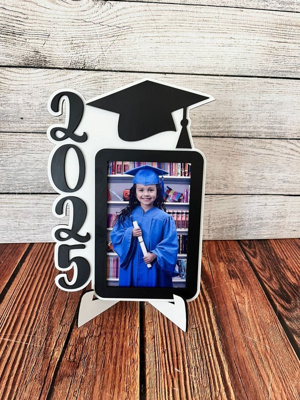 TR020.jpg Teacher & Graduation Plaque / Trophy - TR020 (with photo and easel) - Image 1